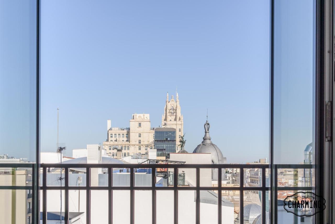 Charming Gran Via Callao Madrid Bagian luar foto