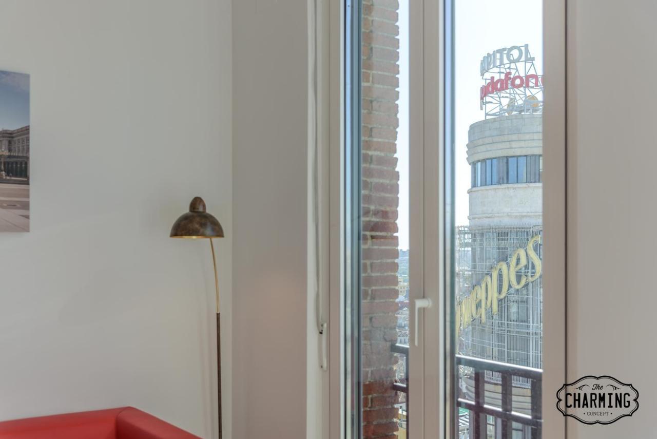 Charming Gran Via Callao Madrid Bagian luar foto