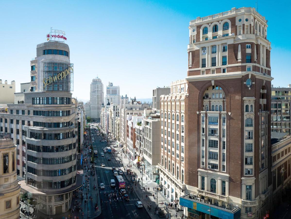 Charming Gran Via Callao Madrid Bagian luar foto